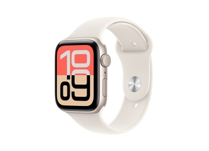 Apple Watch SE 3 GPS + Cellular 40mm Starlight Aluminium Case with Starlight Sport Band - S/M