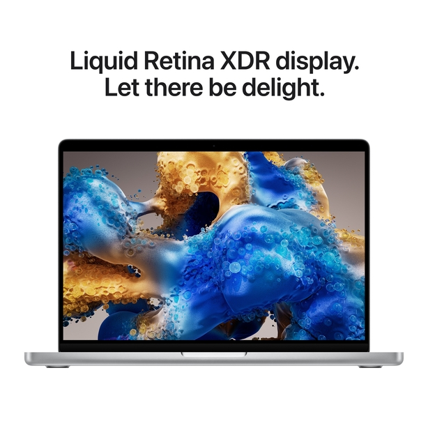 14-inch MacBook Pro: Apple M5 chip with 10_core CPU and 10_core GPU, 24GB, 1TB SSD - Silver image 6