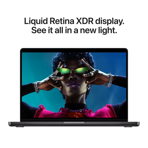 14-inch MacBook Pro: Apple M5 chip with 10_core CPU and 10_core GPU, 24GB, 1TB SSD - Space Black image 6