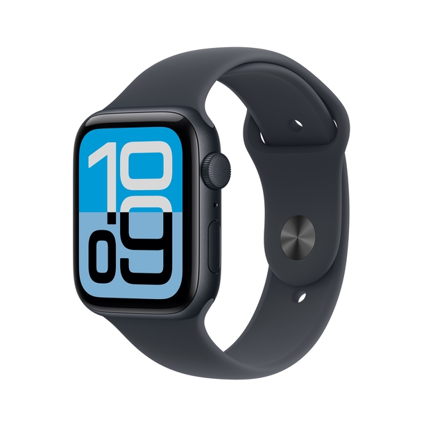 Apple Watch SE 3 GPS + Cellular 40mm Midnight Aluminium Case with Midnight Sport Band - M/L image 1